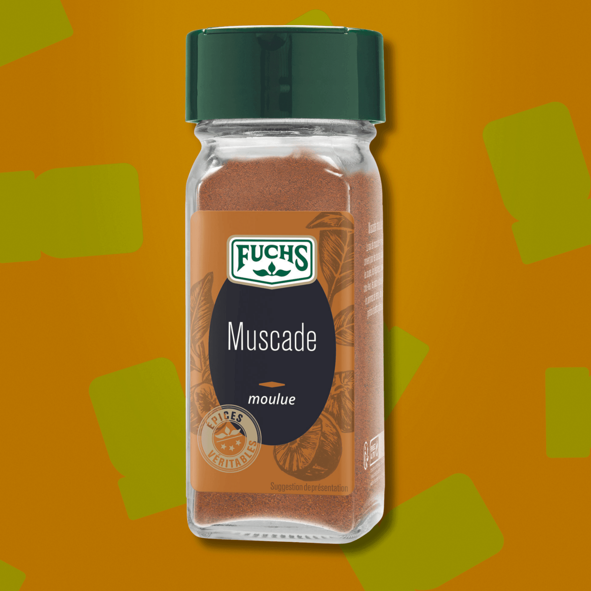 Muscade moulue flacon - 50G FUCHS - Épices Fuchs