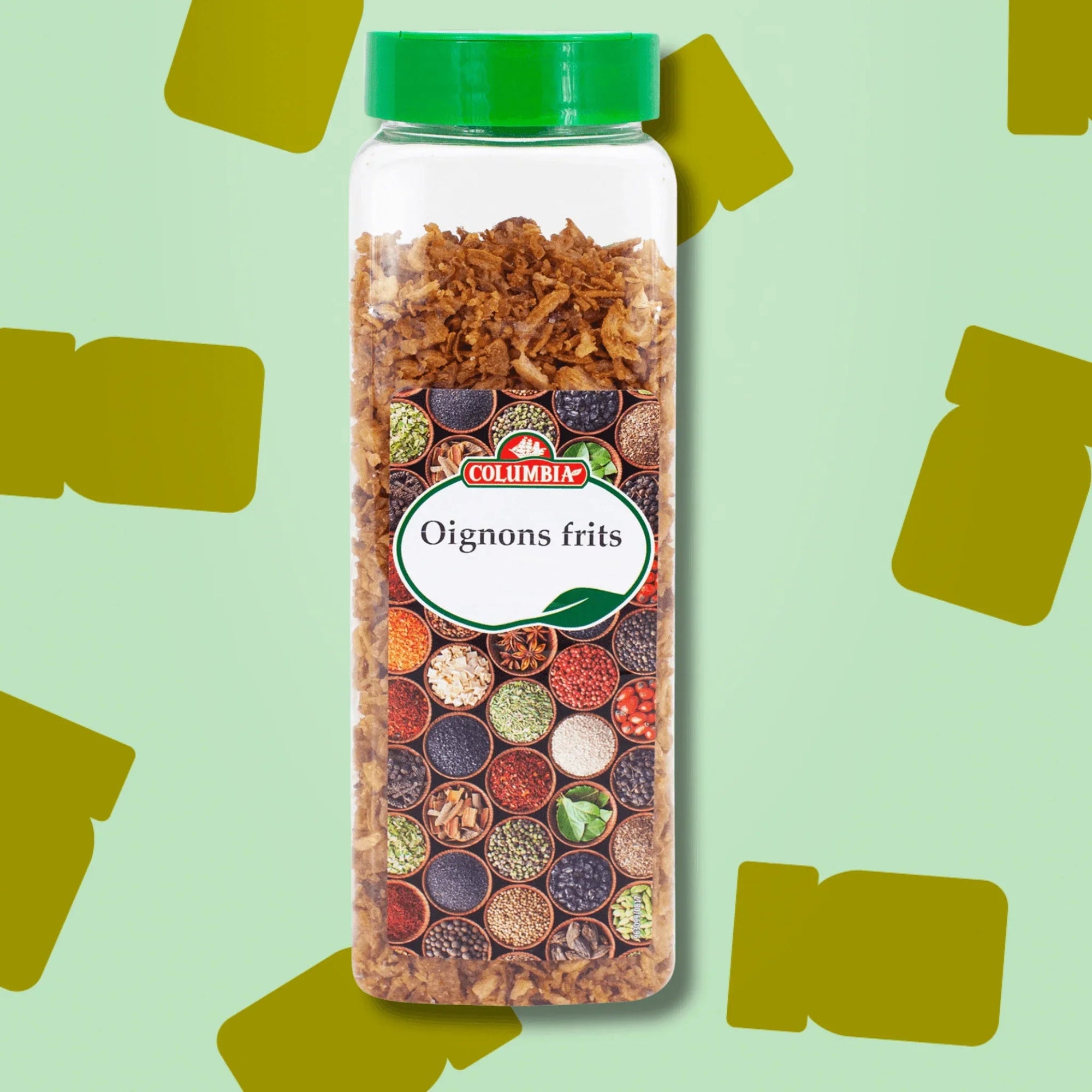 Oignon frits boite litre - 280G COLUMBIA - Épices Fuchs