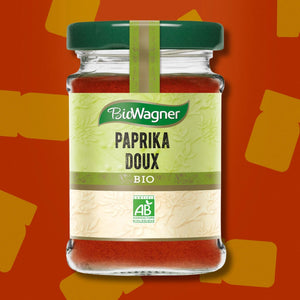 Paprika doux bio flacon - 55G BIOWAGNER
