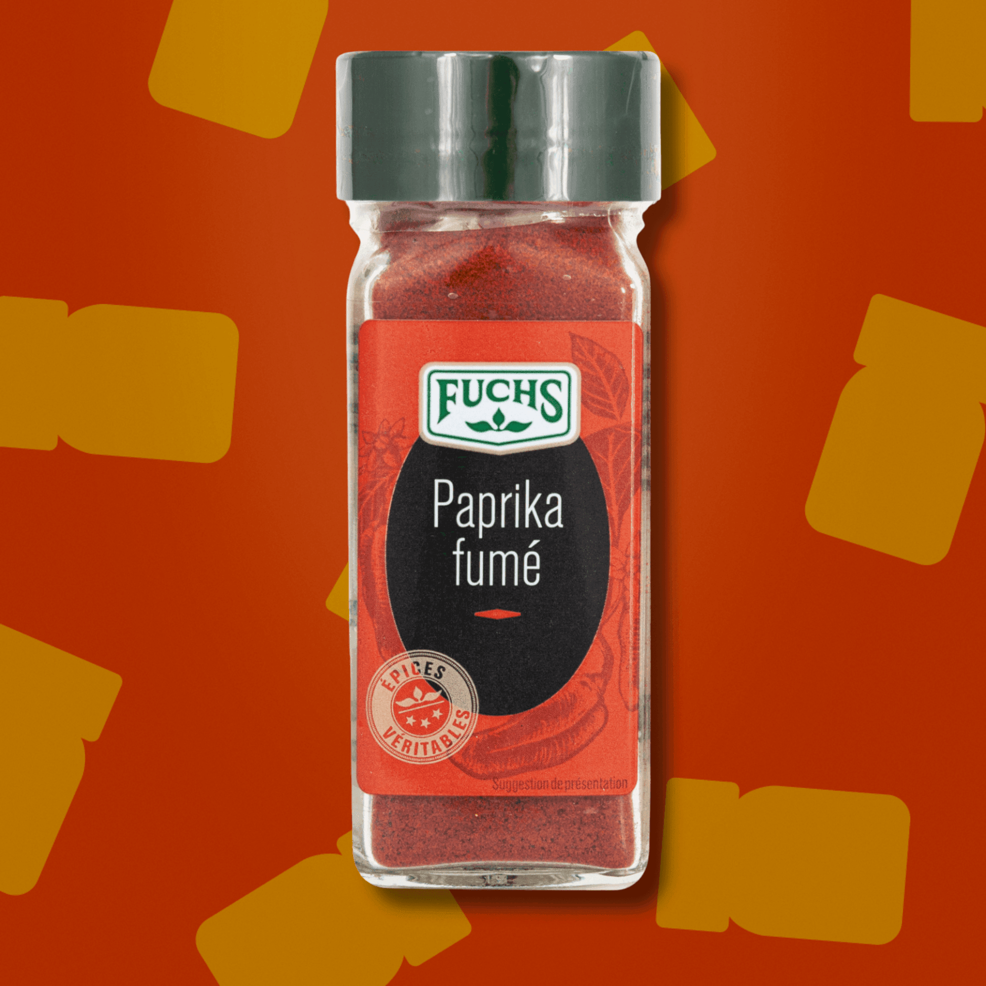 Paprika fumé flacon - 35G FUCHS - Épices Fuchs
