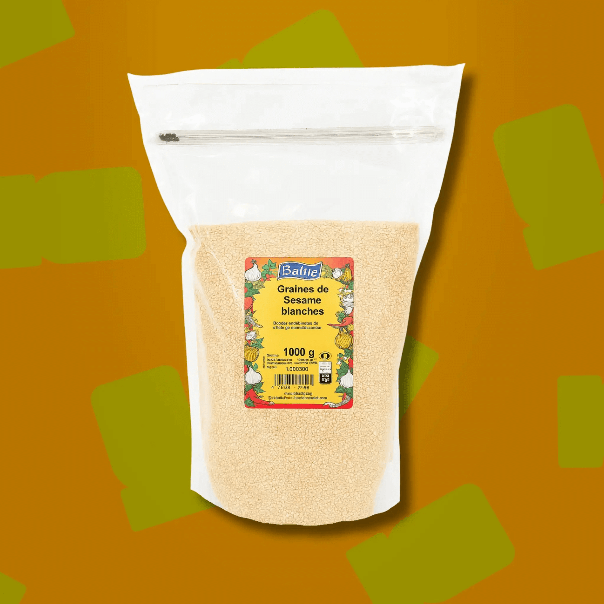 Sésame blanc - 1KG BAHIA BAHIA