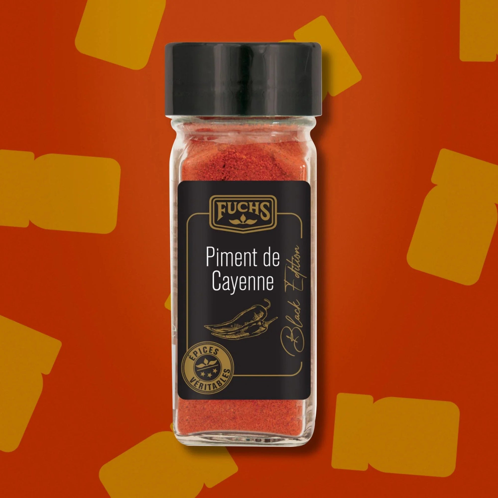 Piment de Cayenne- 30G Black édition FUCHS - Épices Fuchs