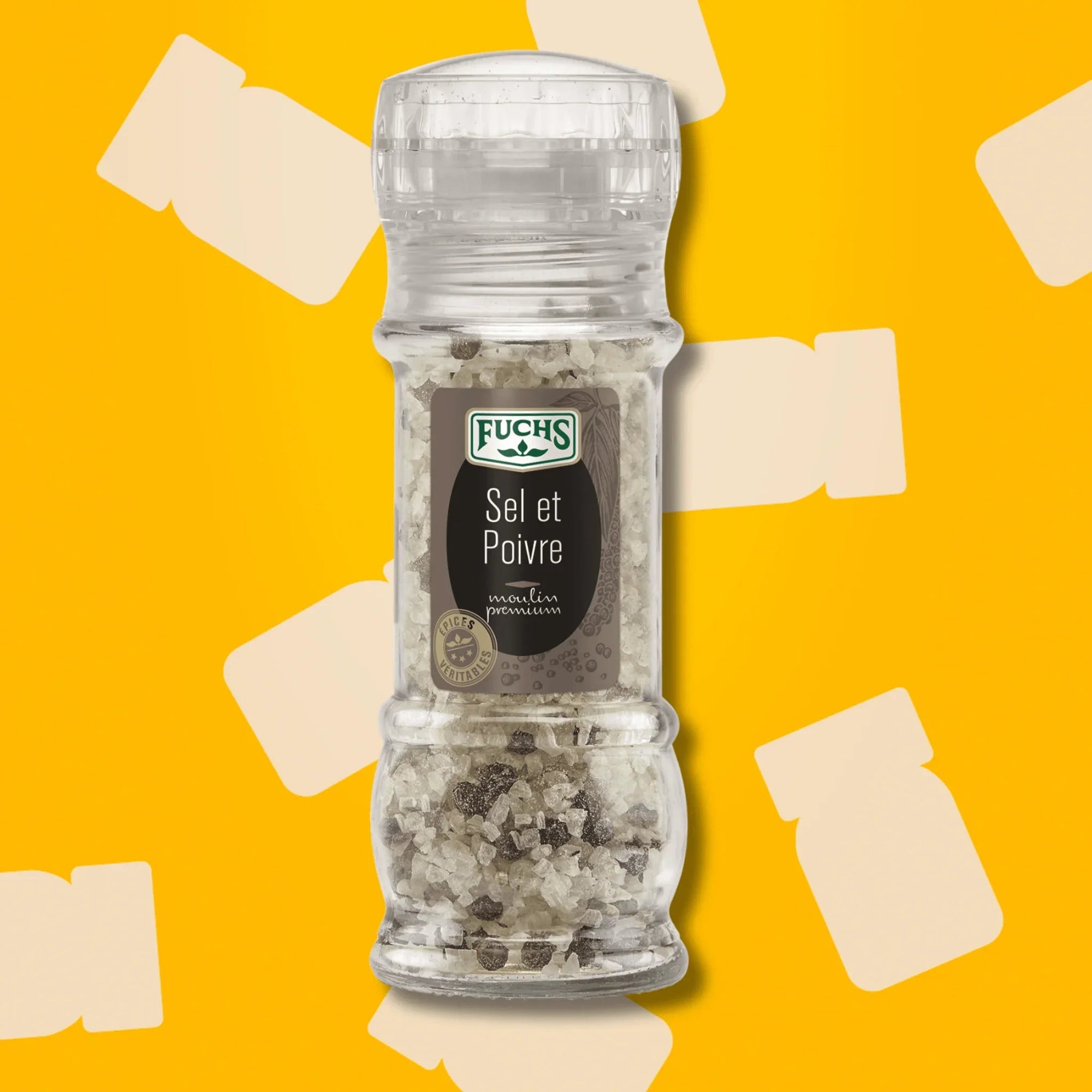 Sel et poivre moulin - 105G FUCHS - Épices Fuchs