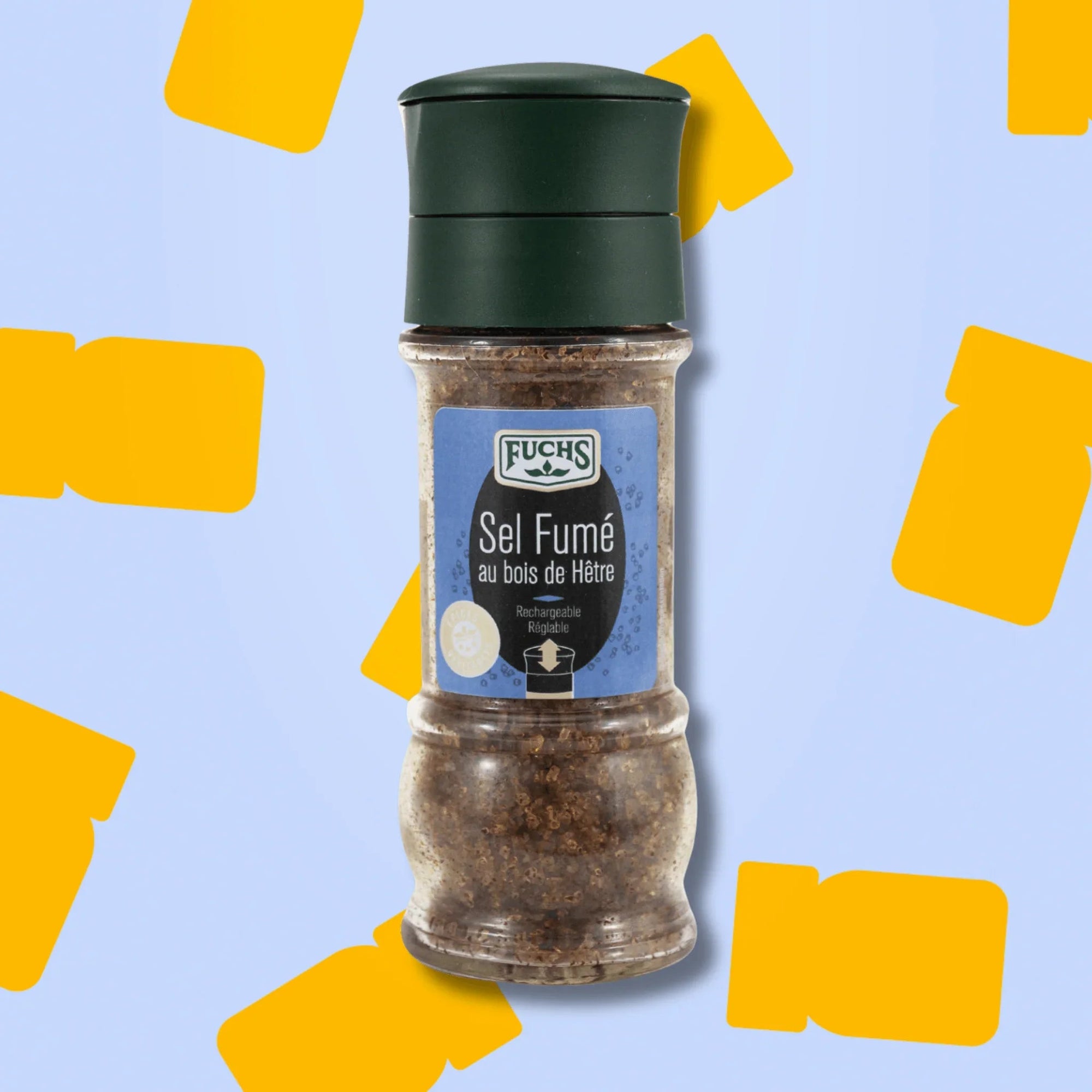 Sel fumé bois de hêtre - 120G FUCHS - Épices Fuchs