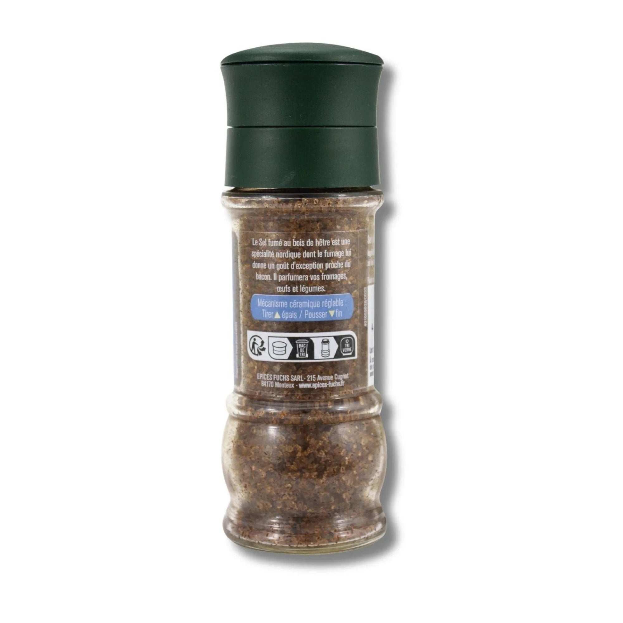 Sel fumé bois de hêtre - 120G FUCHS - Épices Fuchs