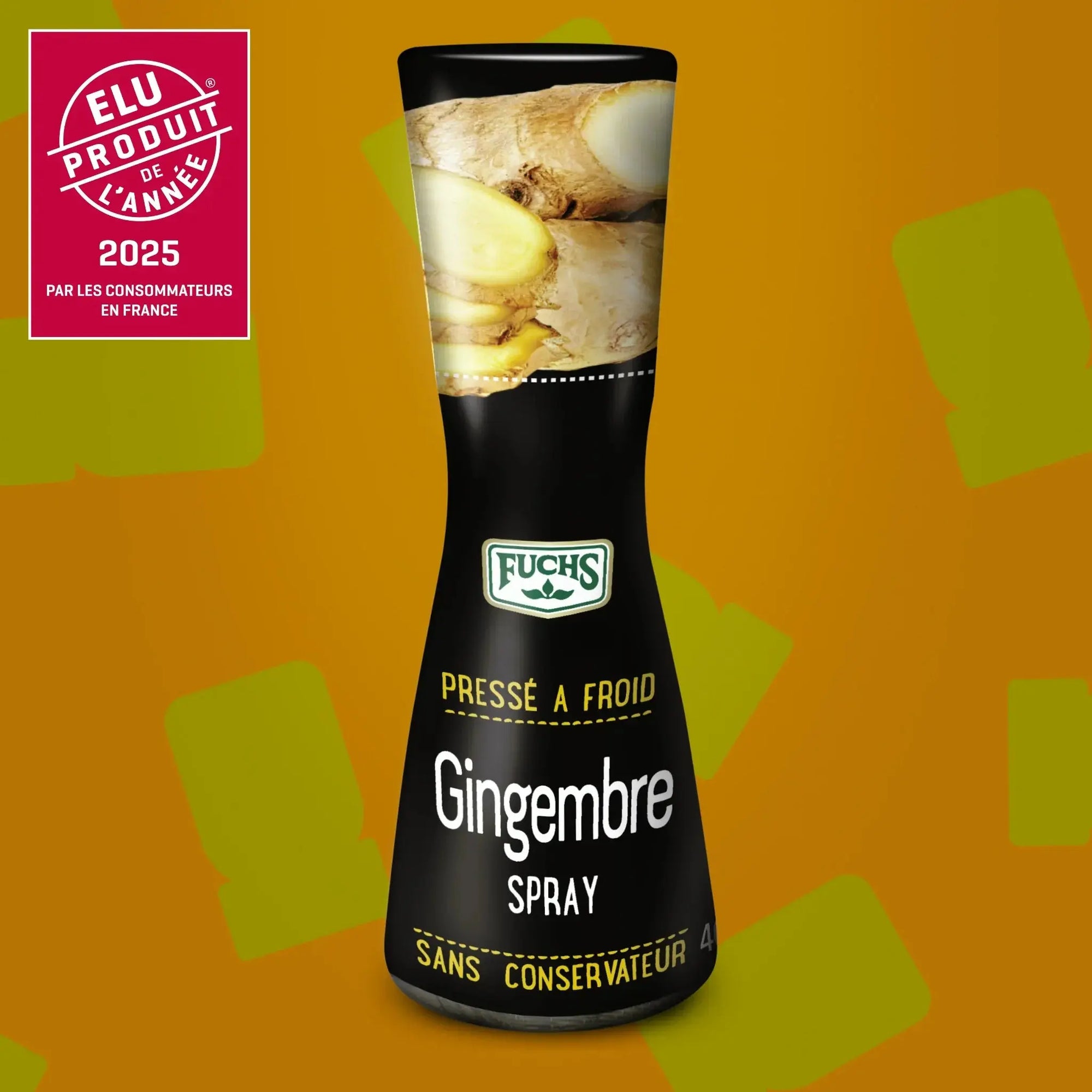 Spray Gingembre - 40ML FUCHS - Épices Fuchs