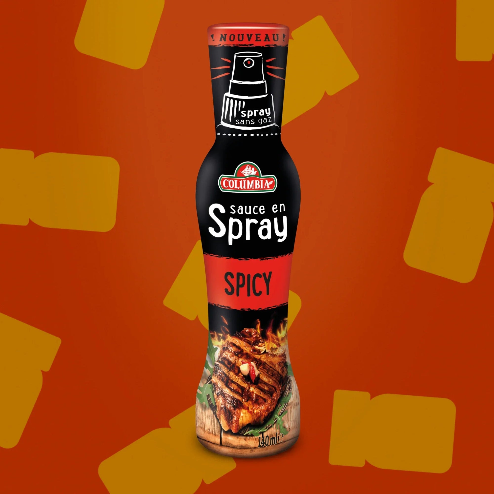 Spray Sauce Goût Spicy - 140ML - Épices Fuchs