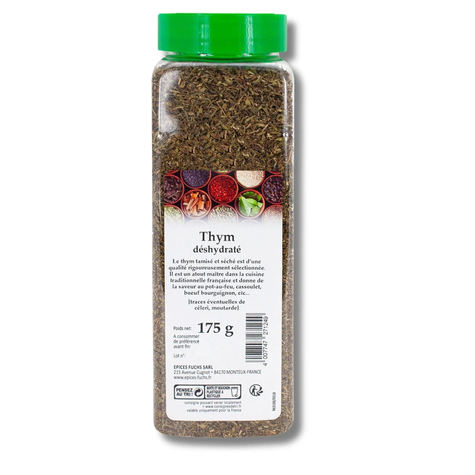Thym boite litre - 175G COLUMBIA - Épices Fuchs