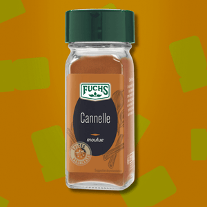 Cannelle moulue Fuchs 35g – pour pain d'épices, tarte aux pommes et tajines
