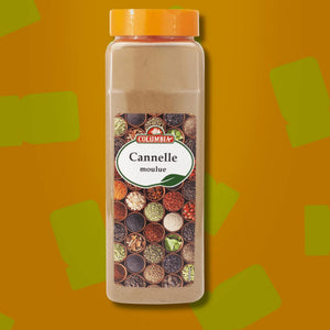 Cannelle moulue Columbia 500g - Boîte litre format professionnel