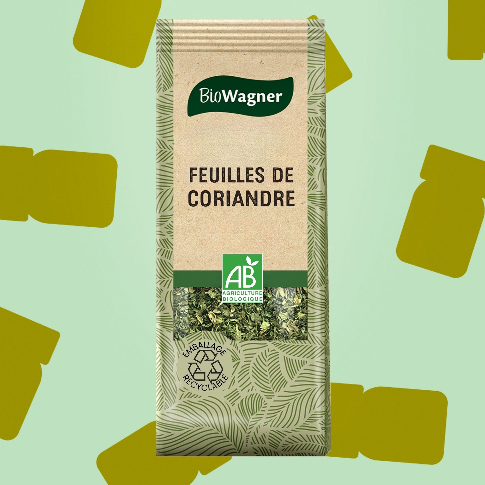Coriandre feuille BIO sachet - 45G BIOWAGNER