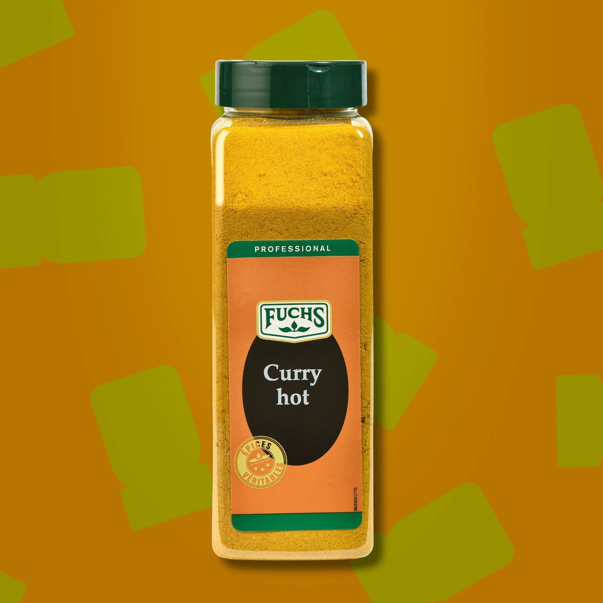 Curry Hot 450g Fuchs Pro - Épices Fuchs