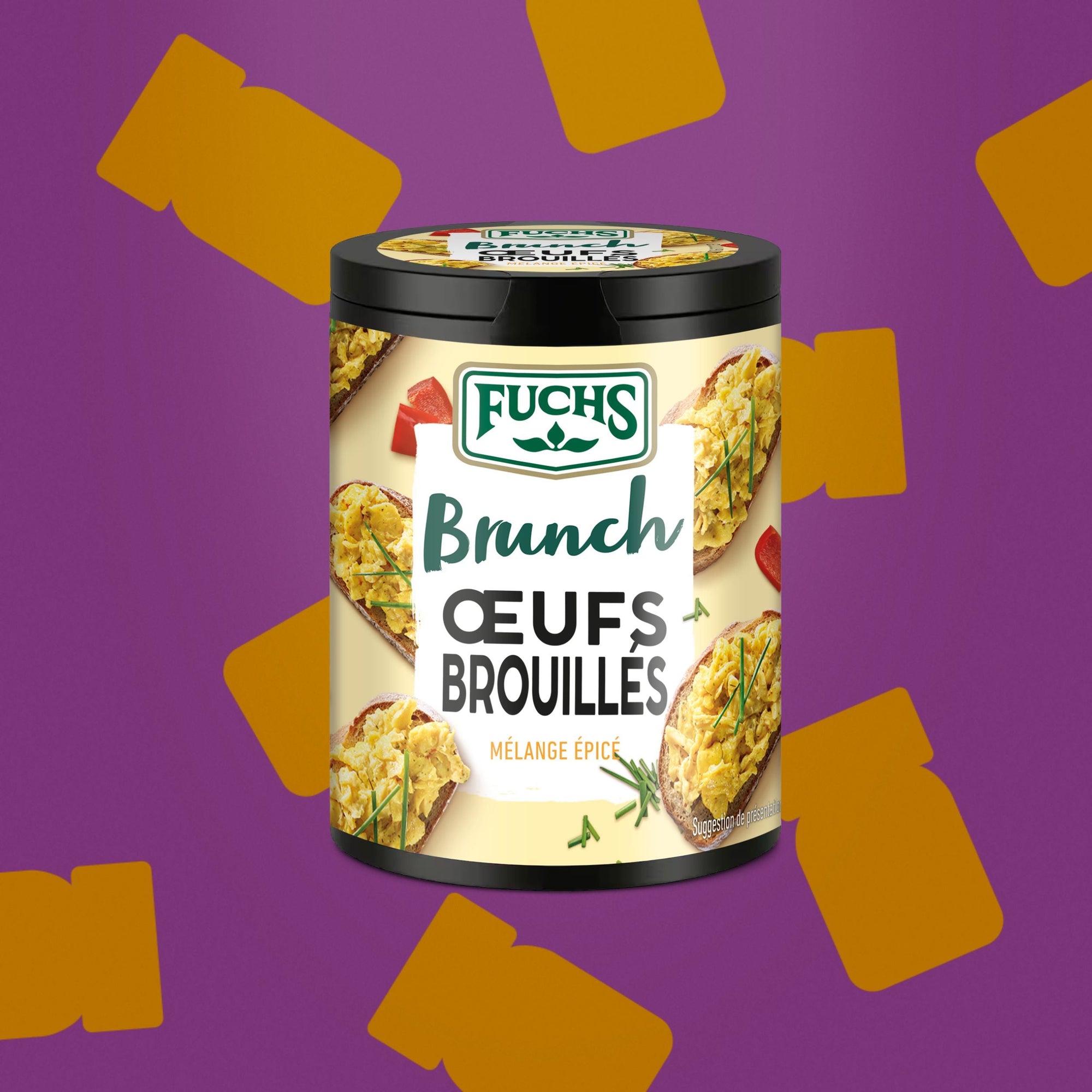 Mélange épices Œufs brouillés - 75G Fuchs Spécial Brunch FUCHS