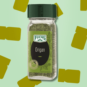 Origan déshydraté Fuchs 7g – pour pizza, sauce tomate et salade grecque