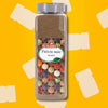 Boîte litre carrée de 550g de poivre noir moulu Columbia par Épices Fuchs, format professionnel économique à granulométrie fine pour la charcuterie et la restauration