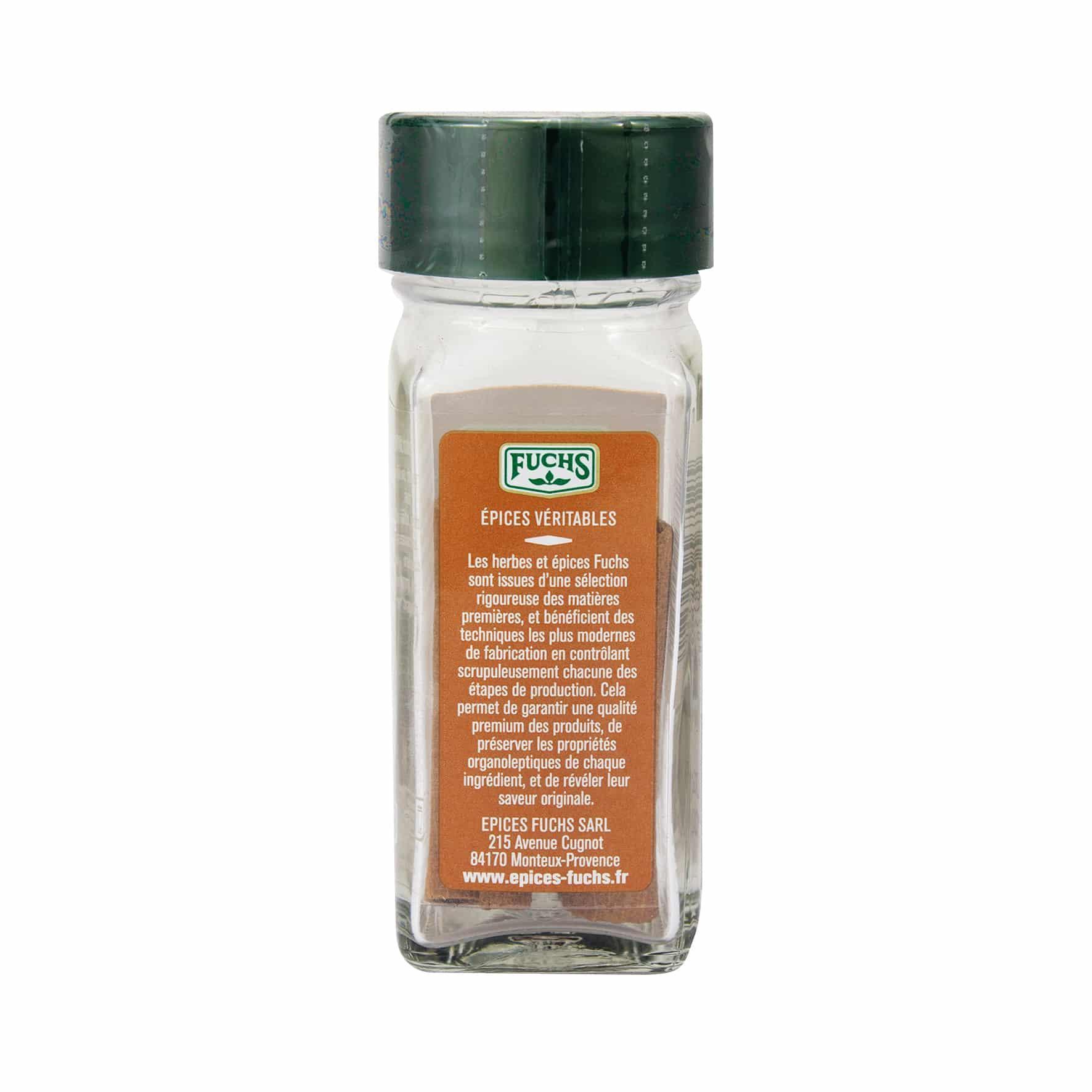 Cannelle Cassia bâtons flacon - 10G FUCHS - Épices Fuchs