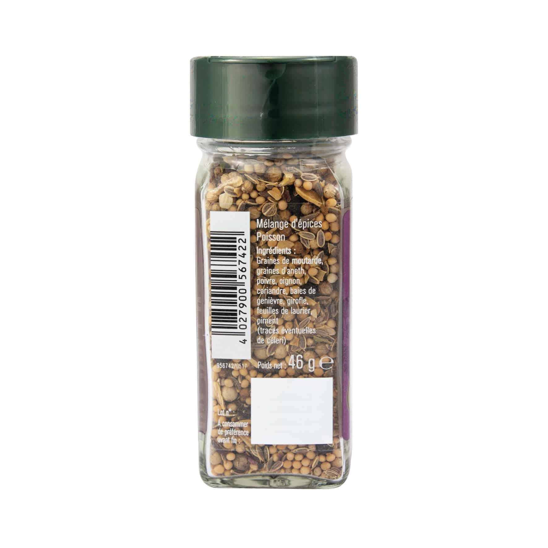 Mélange poisson flacon - 46G FUCHS - Épices Fuchs