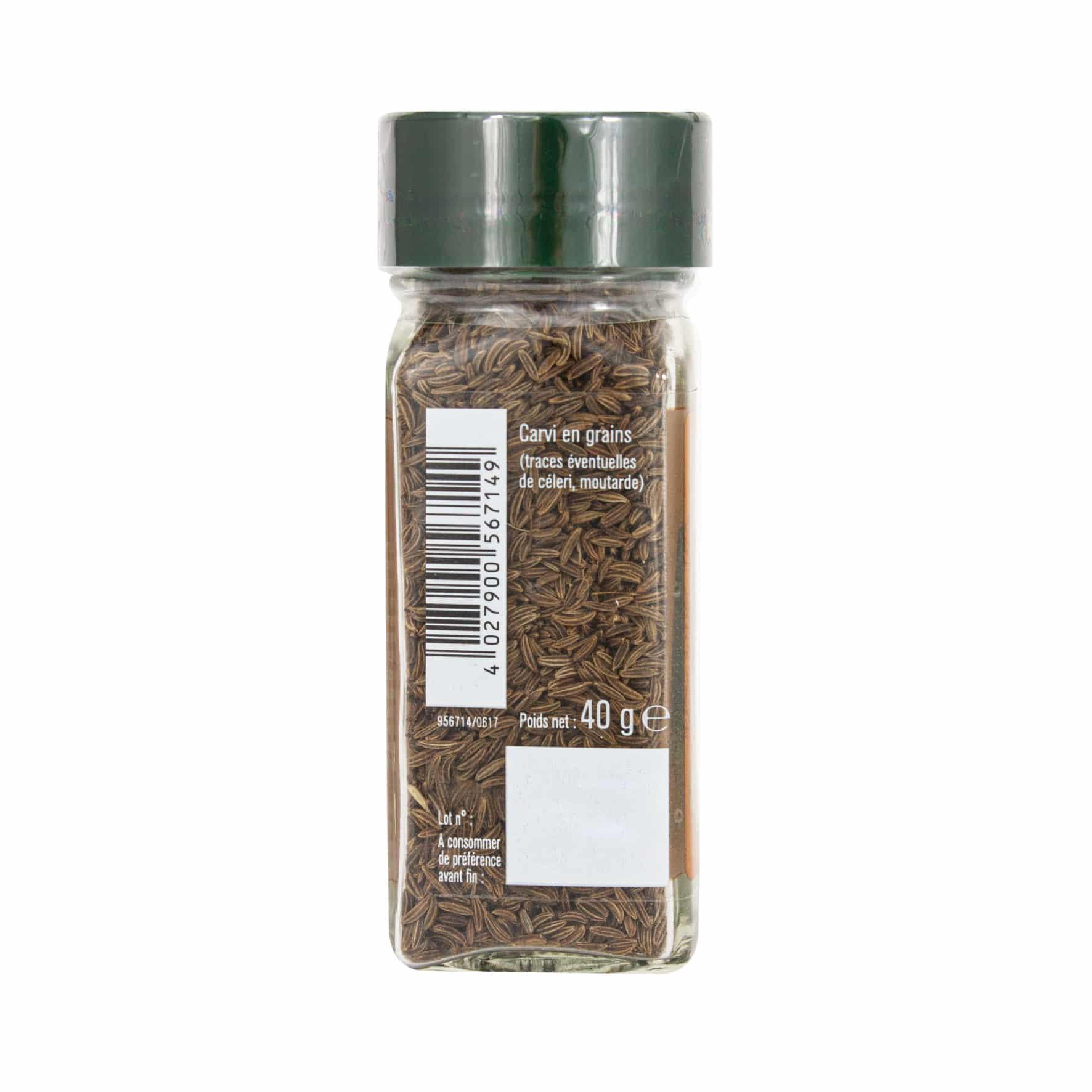 Carvi grains flacon - 40G FUCHS - Épices Fuchs