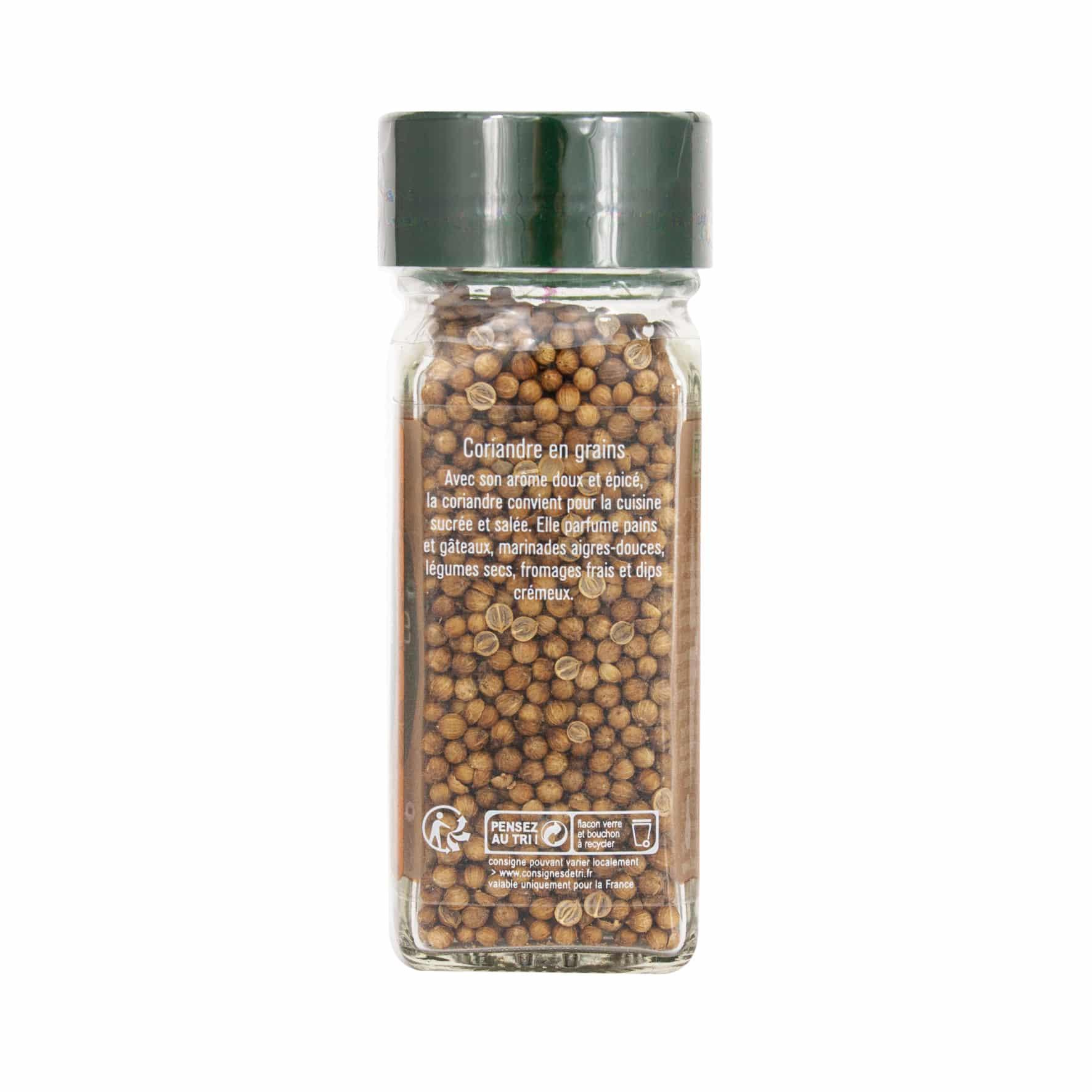 Coriandre grains flacon - 35G FUCHS - Épices Fuchs