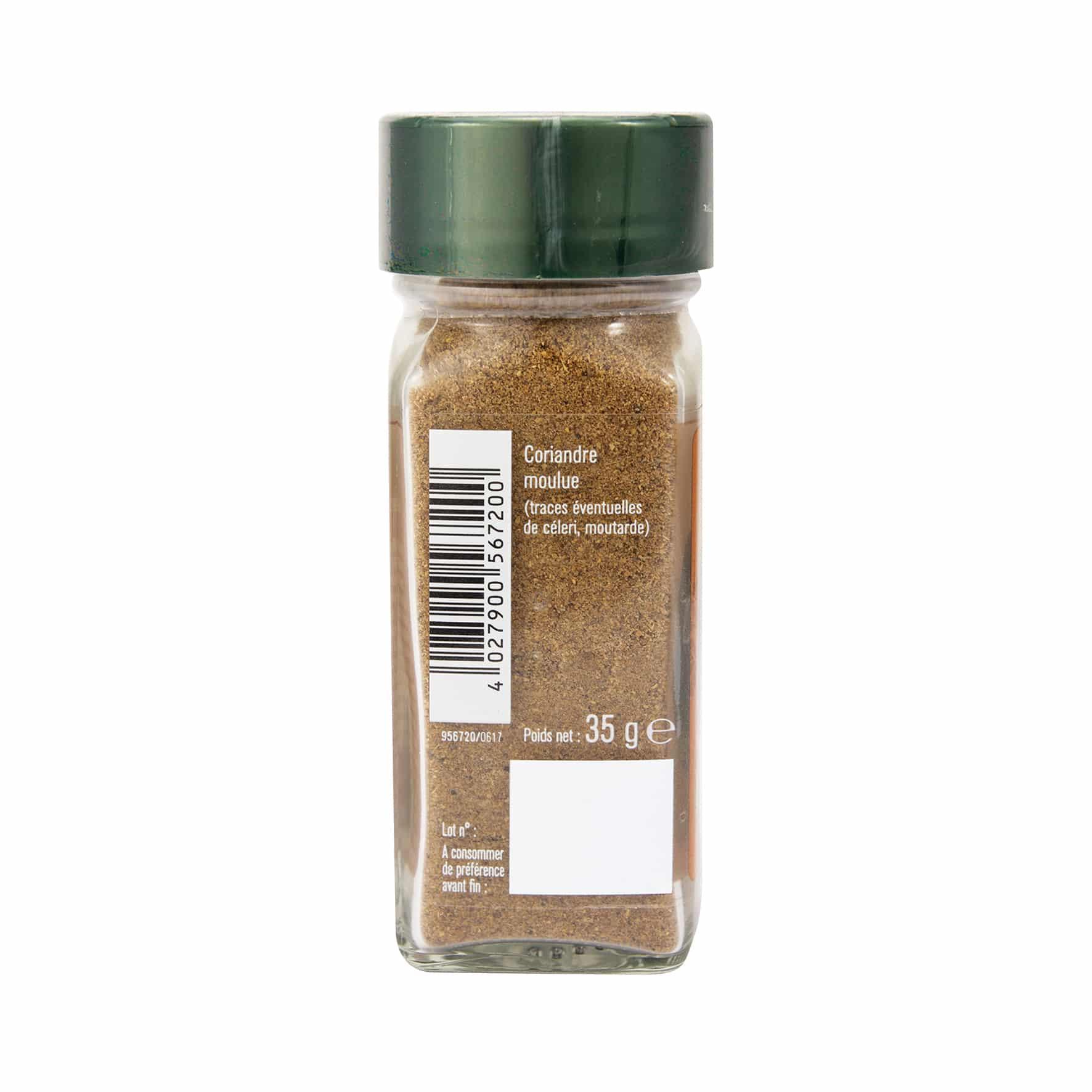 Coriandre moulue flacon - 35G FUCHS - Épices Fuchs