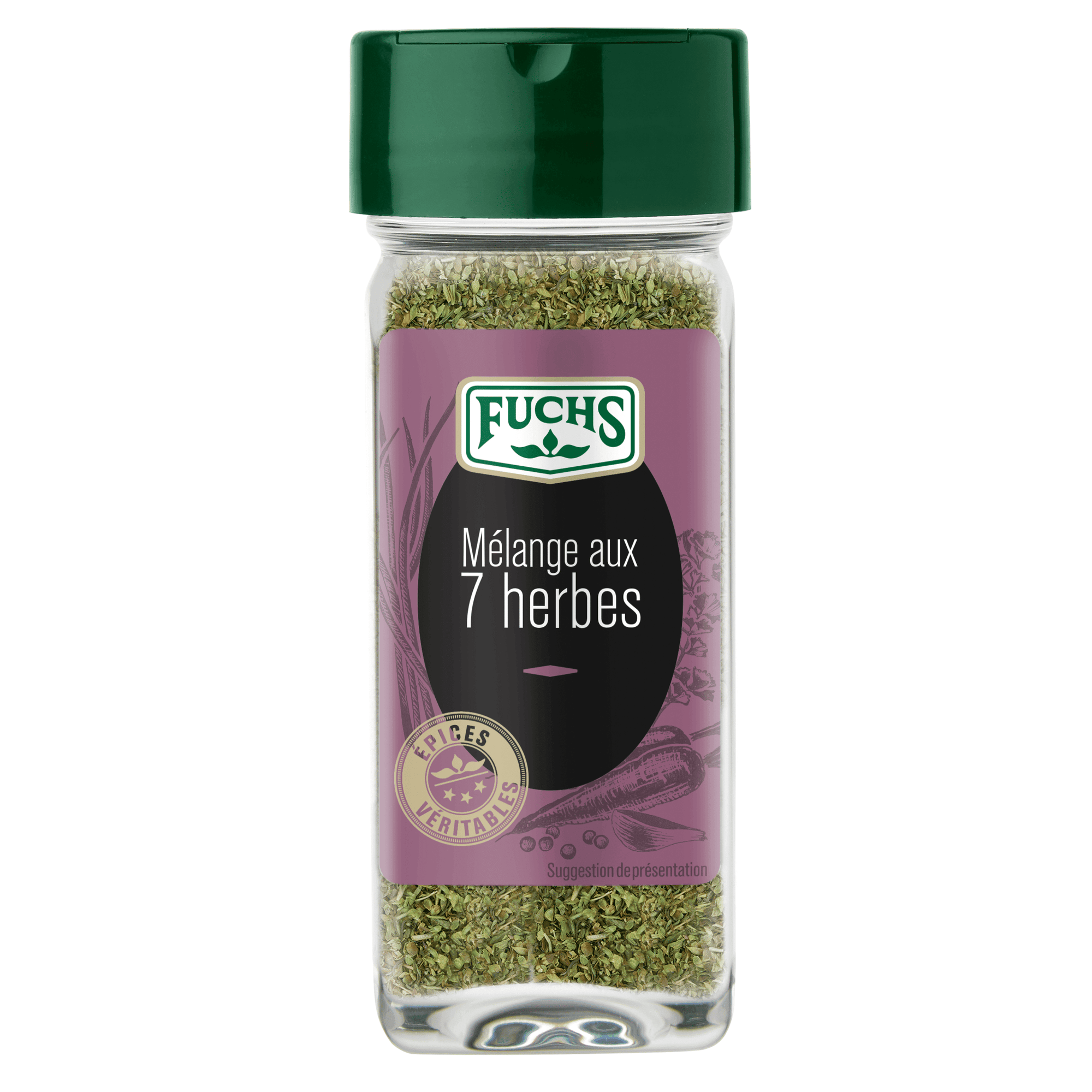 Mélange 7 herbes flacon - 38G FUCHS - Épices Fuchs