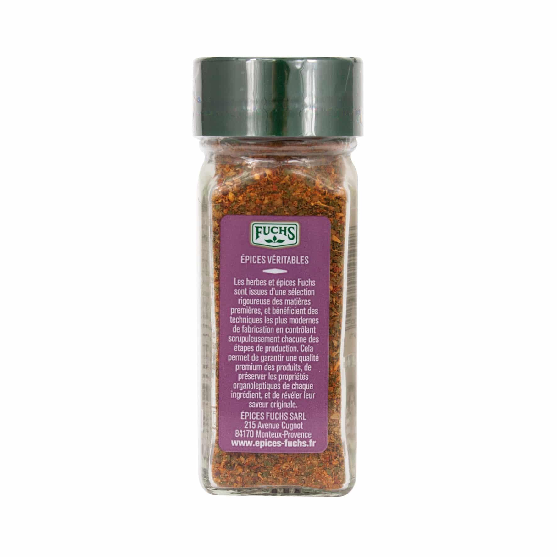 Mélange Guacamole flacon - 50G FUCHS - Épices Fuchs