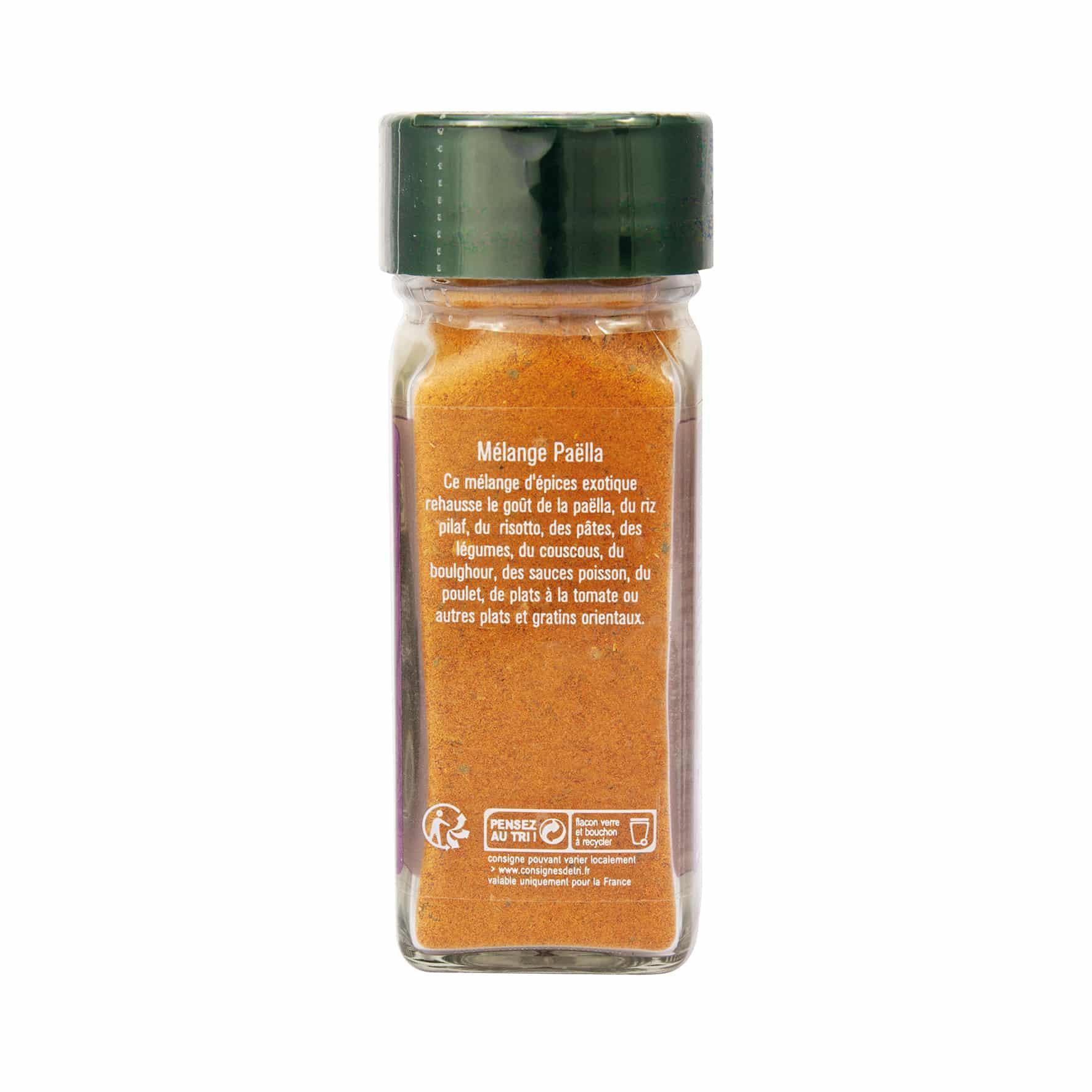 Mélange Paëlla flacon - 42G FUCHS - Épices Fuchs