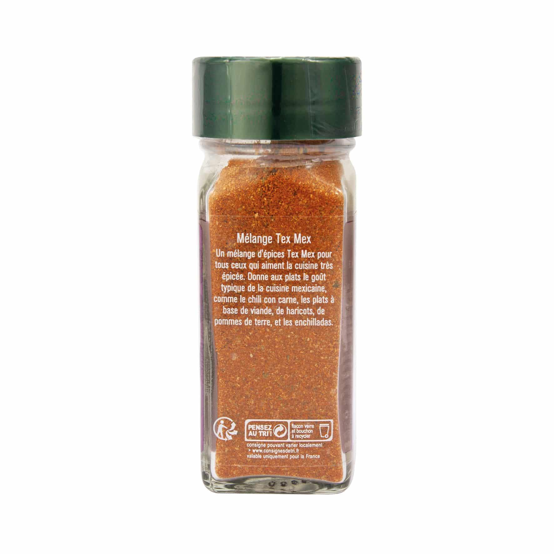 Mélange Tex Mex flacon - 40G FUCHS - Épices Fuchs