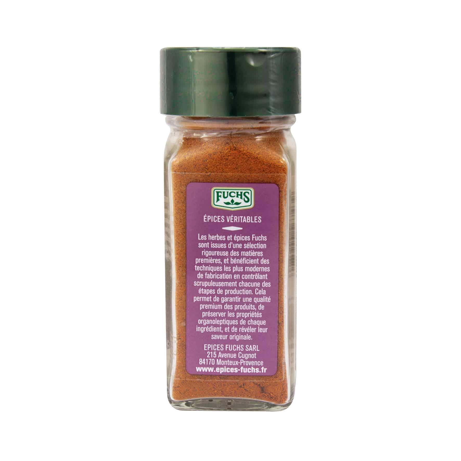 Mélange poulet tandoori flacon - 34G FUCHS - Épices Fuchs