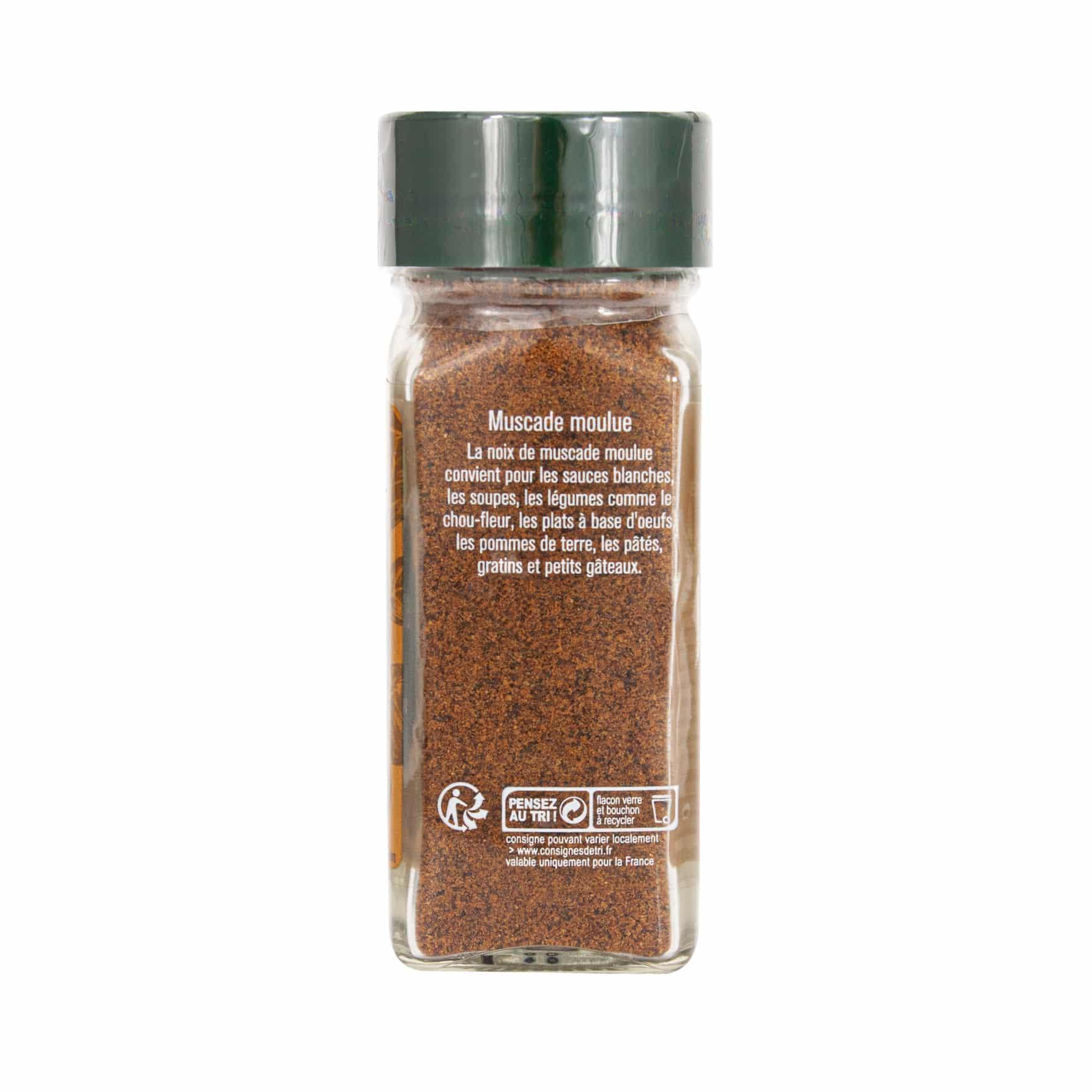 Muscade moulue flacon - 50G FUCHS - Épices Fuchs
