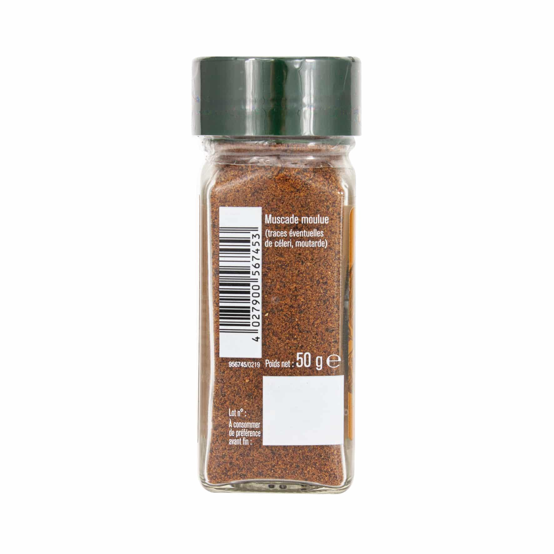 Muscade moulue flacon - 50G FUCHS - Épices Fuchs