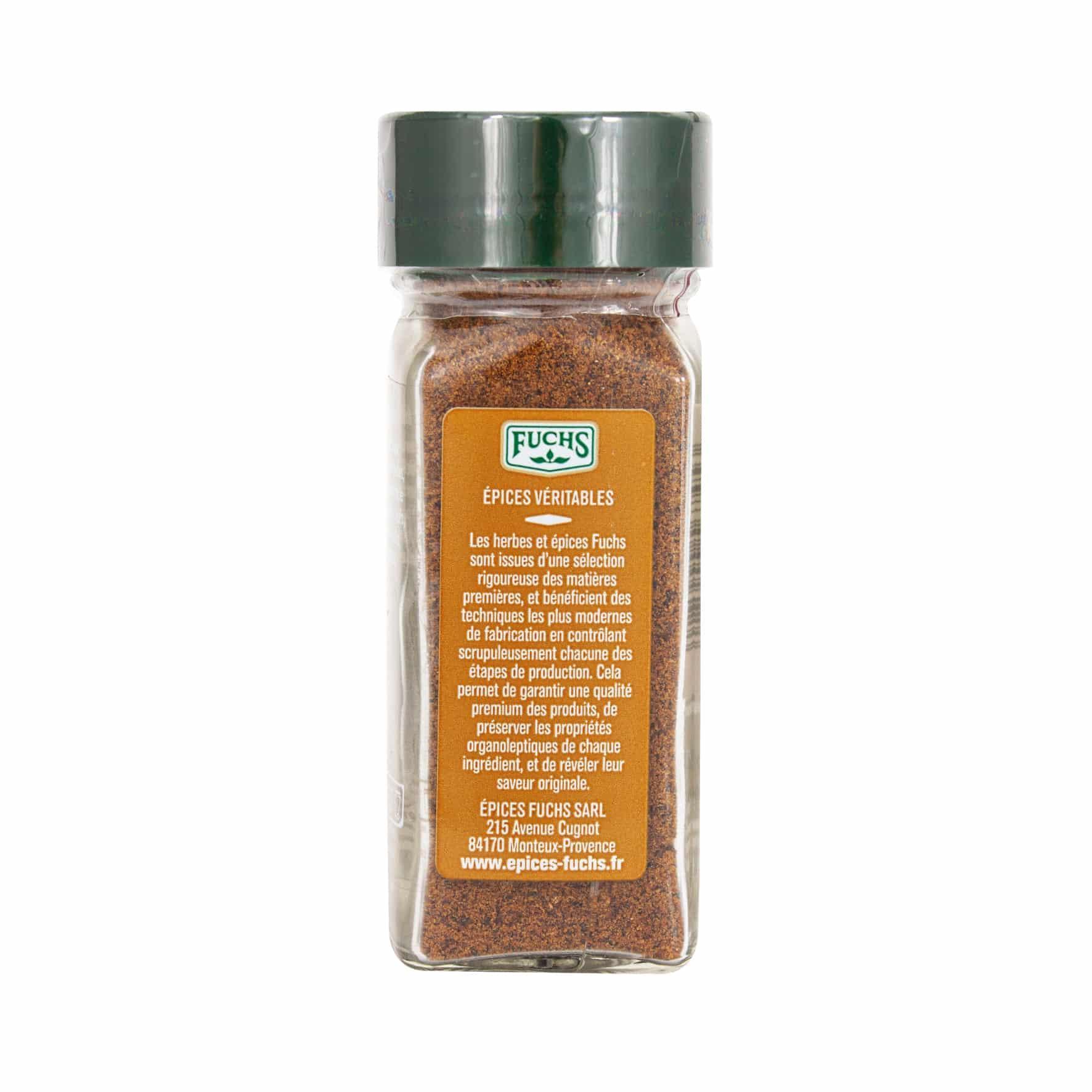 Muscade moulue flacon - 50G FUCHS - Épices Fuchs