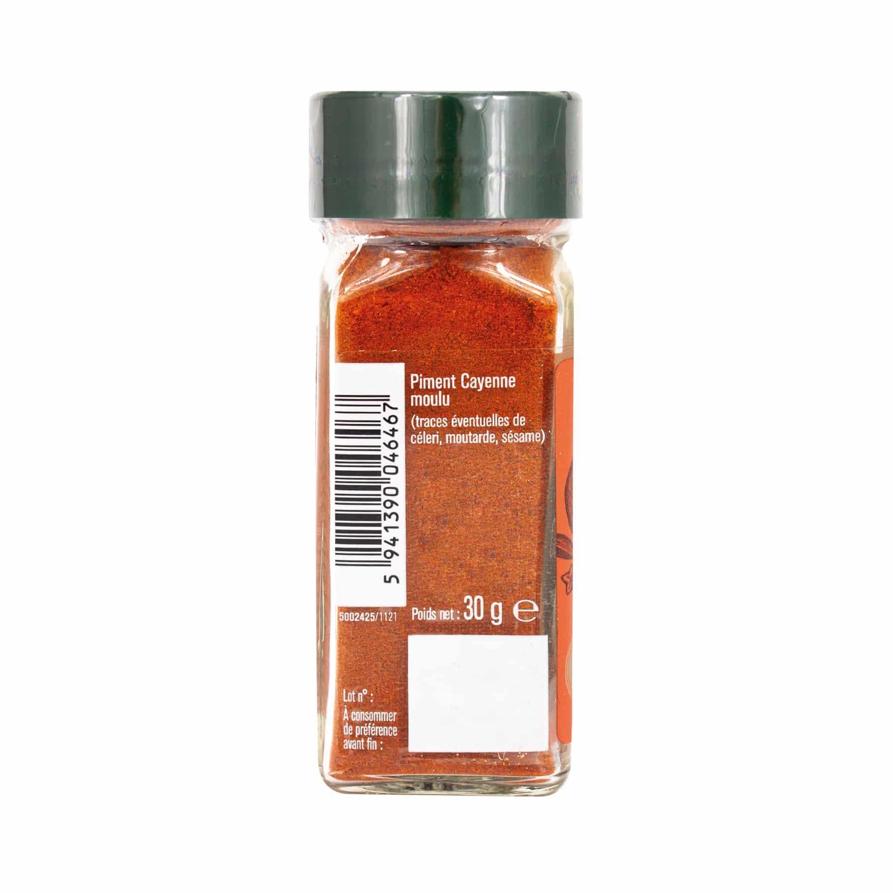 Piment de Cayenne moulu - 30G FUCHS - Épices Fuchs