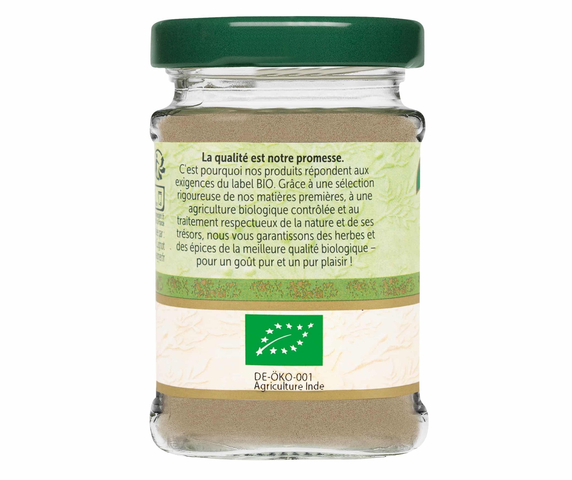 Poivre blanc bio moulu - 50G BIOWAGNER - Épices Fuchs